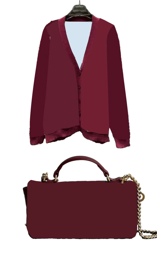 Sweater And Bag Set