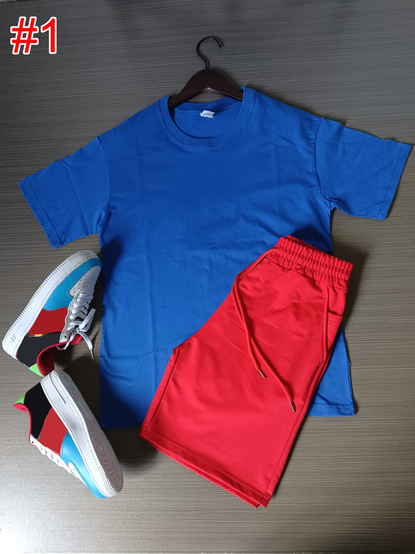 Men's Casual Short Sleeves + Shorts