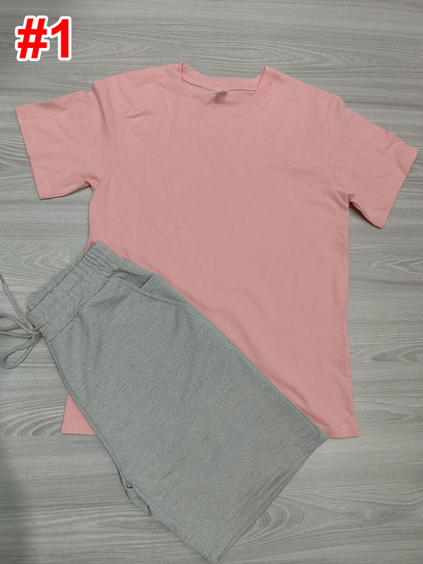 Men's Casual Short Sleeves + Shorts