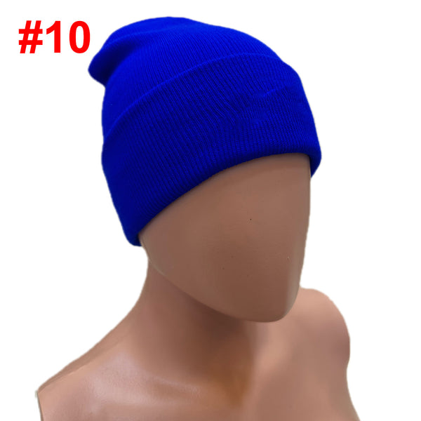 Knitted high stretch hat