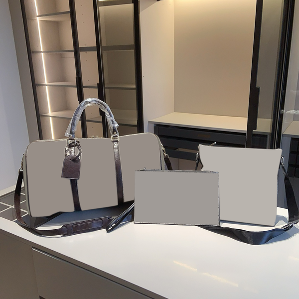 Men's three piece travel bag set