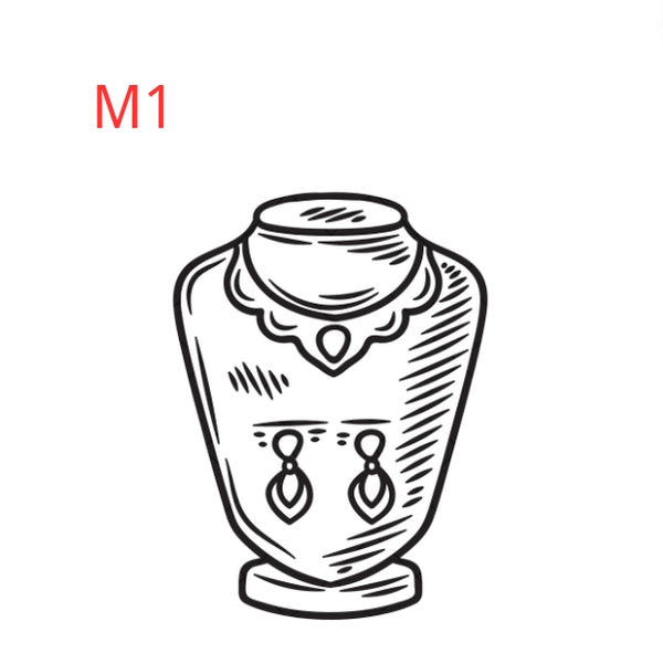 Necklace Bracelet Earrings Set