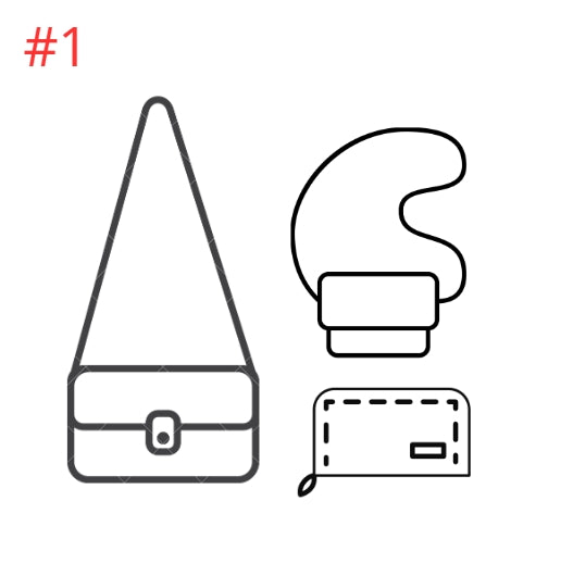 New simple 3pcs bags