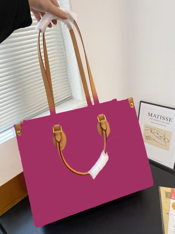 Rose classical flower print tote bag