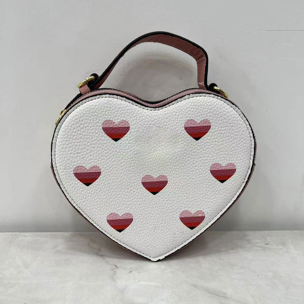 Stylish heart-shaped bag