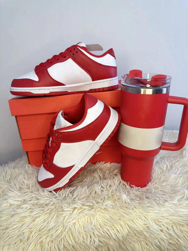 Valentines shoes and tumblers