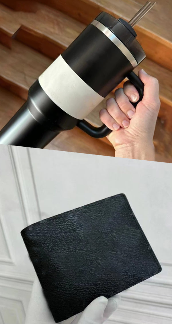 Black Bag and Tumlers