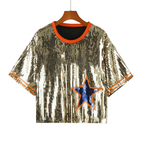 Sequin top