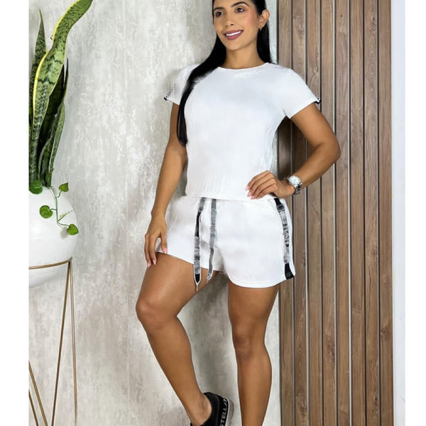 Fashion Embroidery Two-piece Set