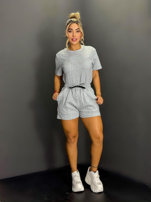 Fashion Bubble Beads + Embossed Two-piece Set