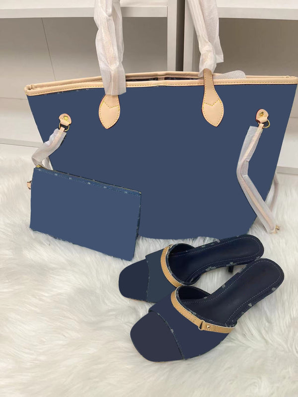 Print High Heels and Bag