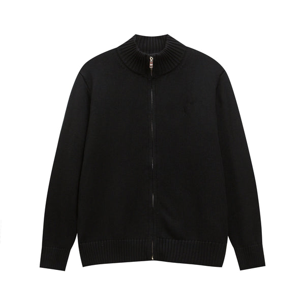 Men's Knitted Zipper Sweater