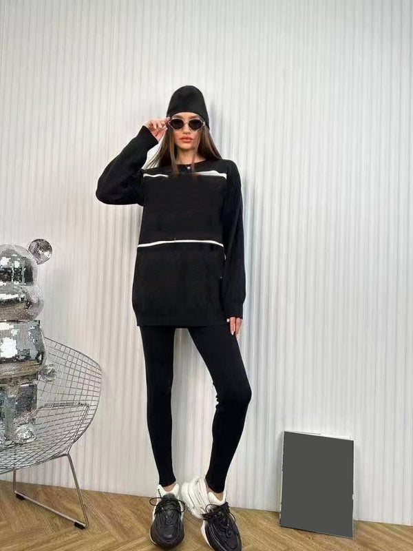 Long Sleeve Knitted Soft Sweater