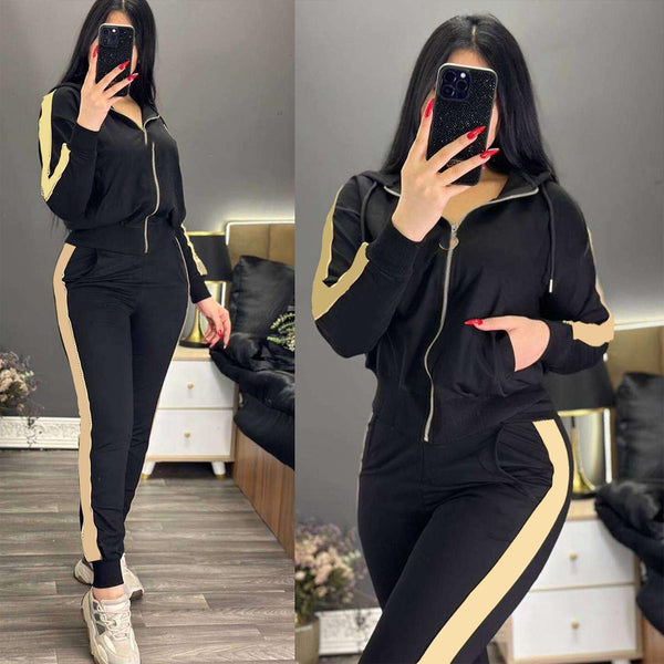 Fashion Embroidery Two Piece Suit