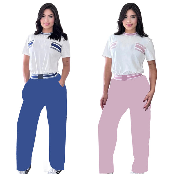 Leisure sports two-piece suit