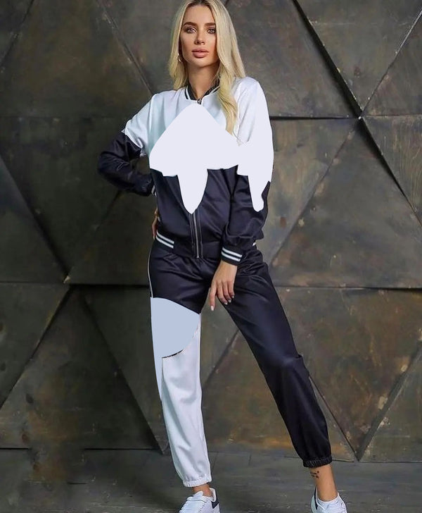 Simple Printed Two Piece Set