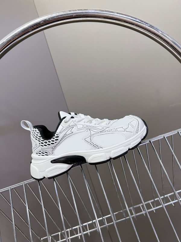 White Fashionable Sneakers