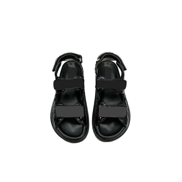 Women's Black Slippers
