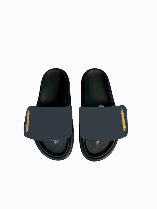 Black Bag&Slippers Set