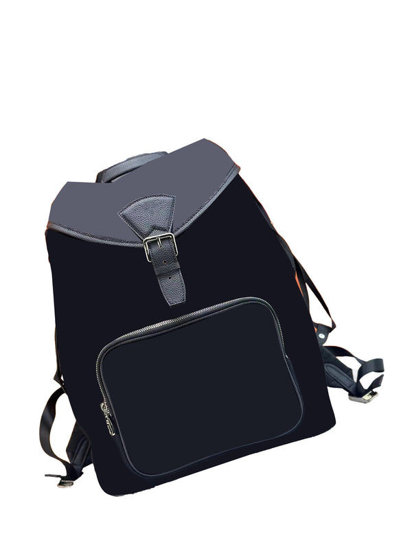 Black Canvas Backpack