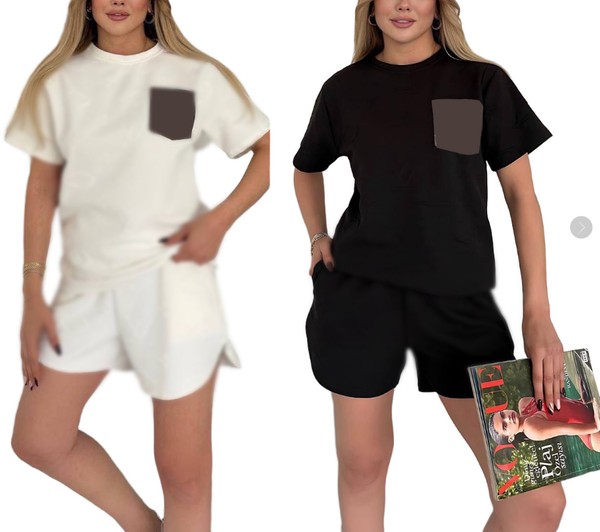 Short-sleeved Shorts Sports Suit