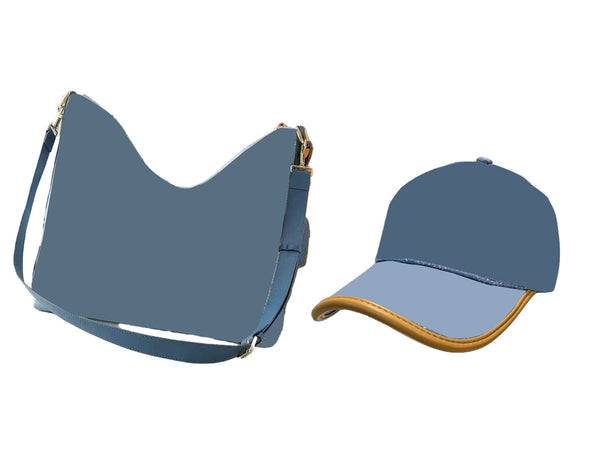 Demin Bag&Hat Set