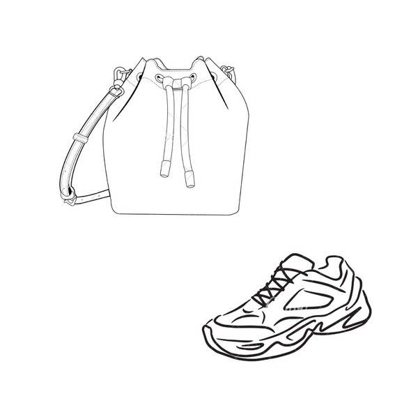 Mint Green Bag&Sneakers