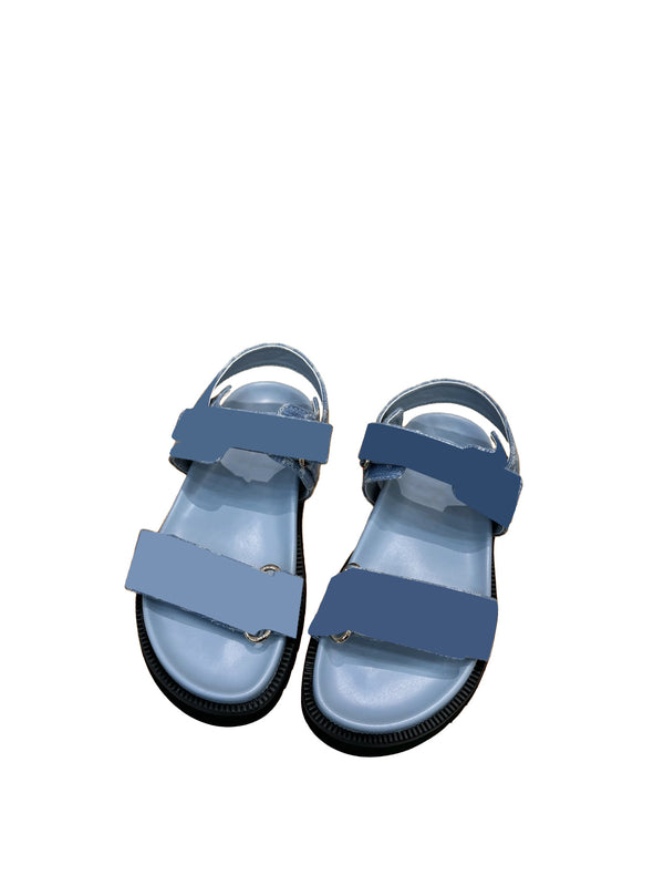 Denim Velcro Sandals