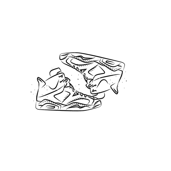 NewWhite&Blue Sneakers