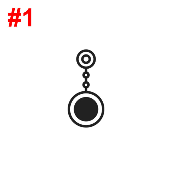 L-Keychain and Bag Charm