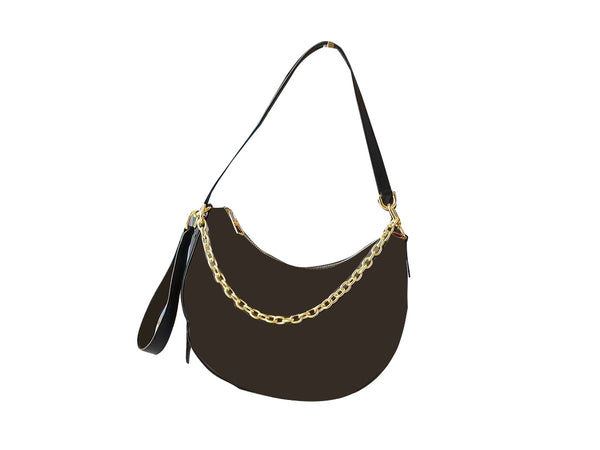 Classic print moon handbag