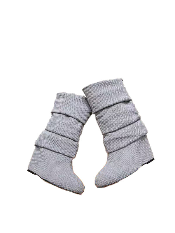 Wedge-Heeled Boots