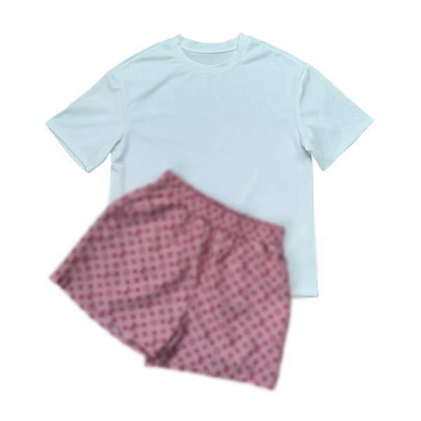 Short-sleeved Shorts Sports Suit