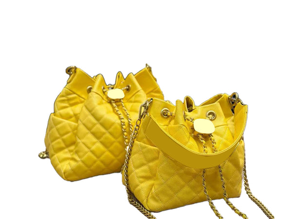 Drawstring Bucket Bag