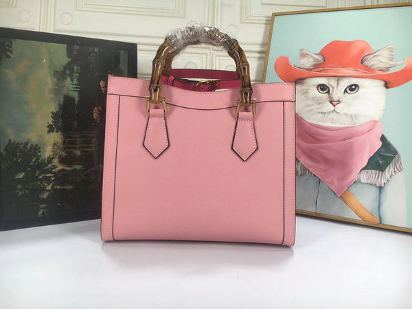 G-Vintage Bamboo-handle Bag