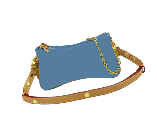 Blue Underarm Bag