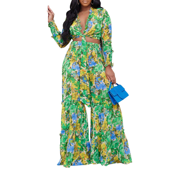 Chiffon Leisure Suit