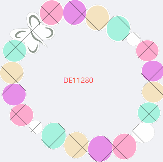 Purple Flower Bracelet