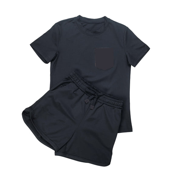 Short-sleeved Shorts Sports Suit
