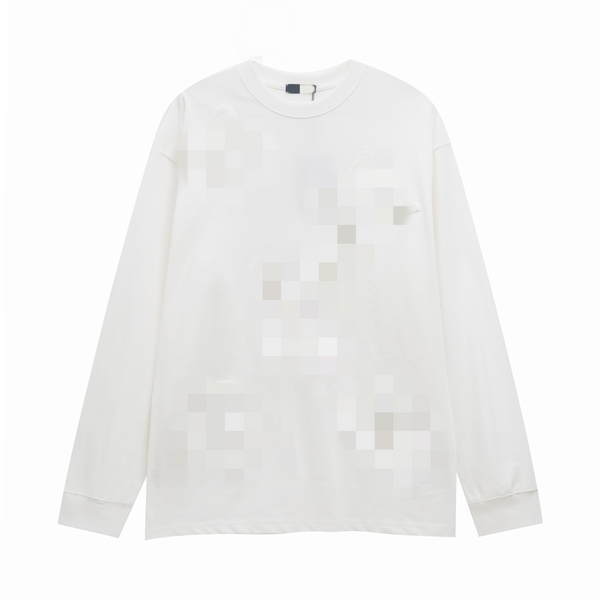 Embroidered Crew Neck Sweatshirt