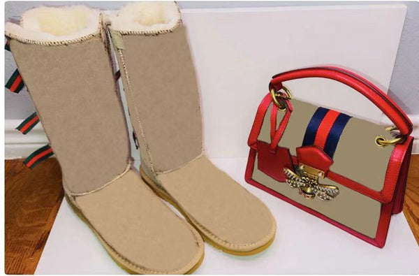 Red Bag&Snow Boots (3 Bows) sets