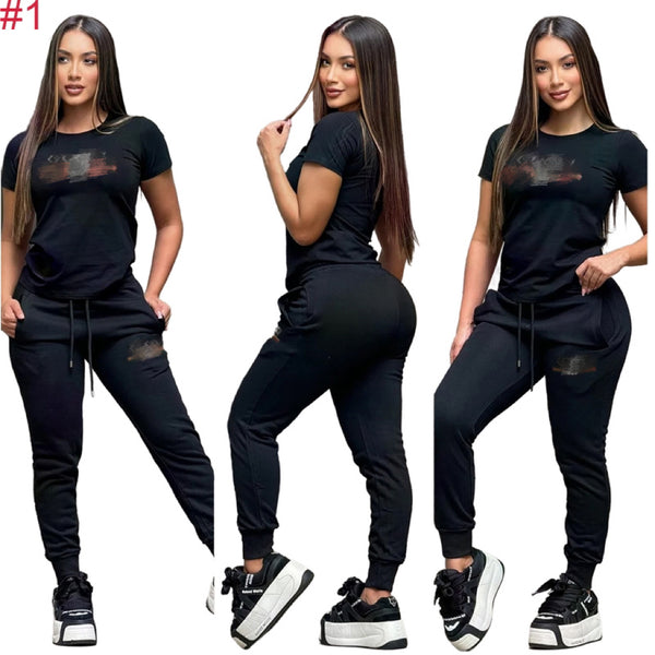 Embroidered Fashion Casual Suit