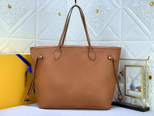 Brown Neverfull Tote Bag