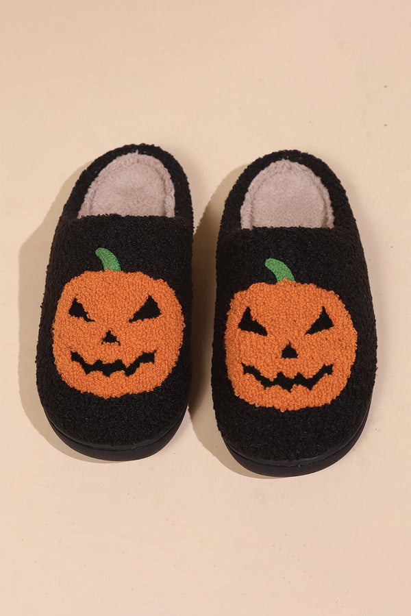 Halloween Pumpkin Slippers
