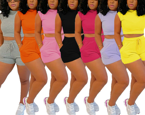 Sports Short-sleeved Suit