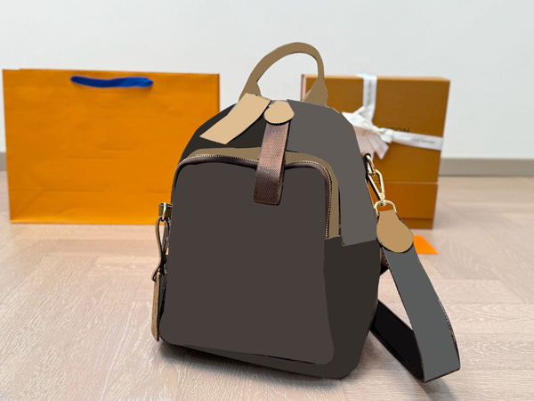 Classical Flower Print Backpack