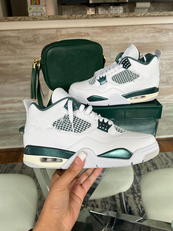 Green&White Shoes & Bag Set