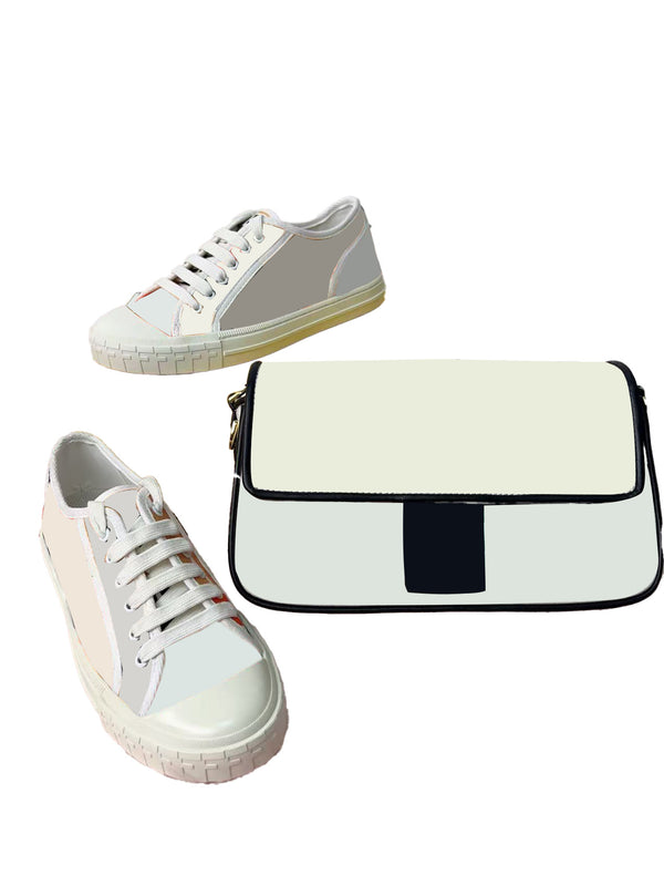 Canvas shoes&bag
