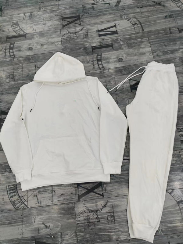 Men's Hooded Sweatshirt Two Piece Suit(XN5173)