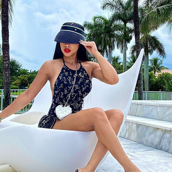 Halter Halter One-piece Swimsuit